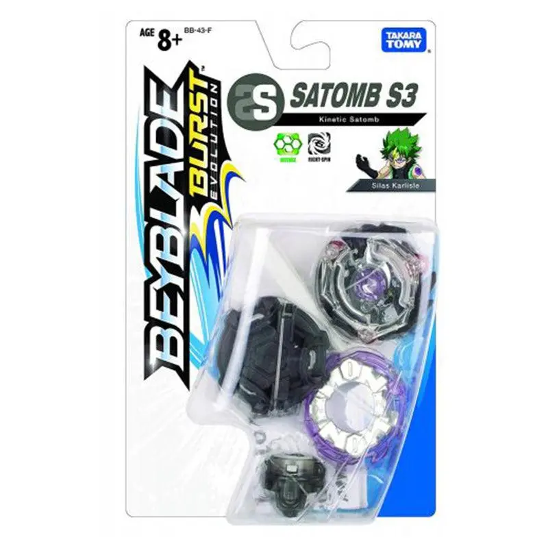 Takaratomy Beyblade Burst Evolution Kinetic Satomb S3 1