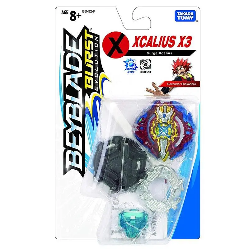 Takaratomy Beyblade Burst Evolution Surge Xcalius X3 1
