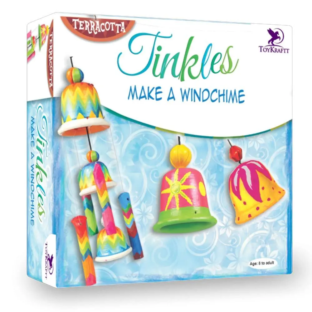 Toykraft Terracotta Tinkles Make A Windchime Kit 1