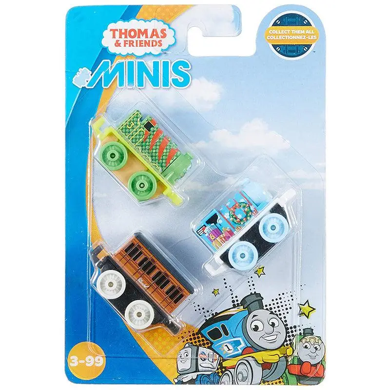 Thomas And Friends Minis Train Engines -Gbb51 (Pack Of 3 Minis Engines) 1