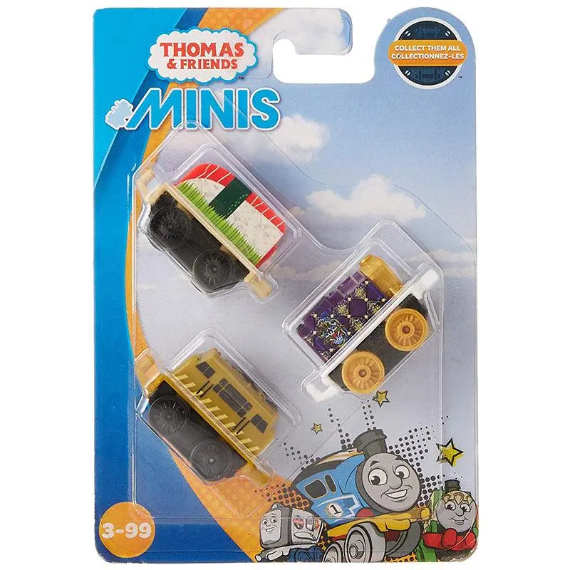 Thomas And Friends Minis Train Engines -Gbb53 (Pack Of 3 Minis Engines) 1