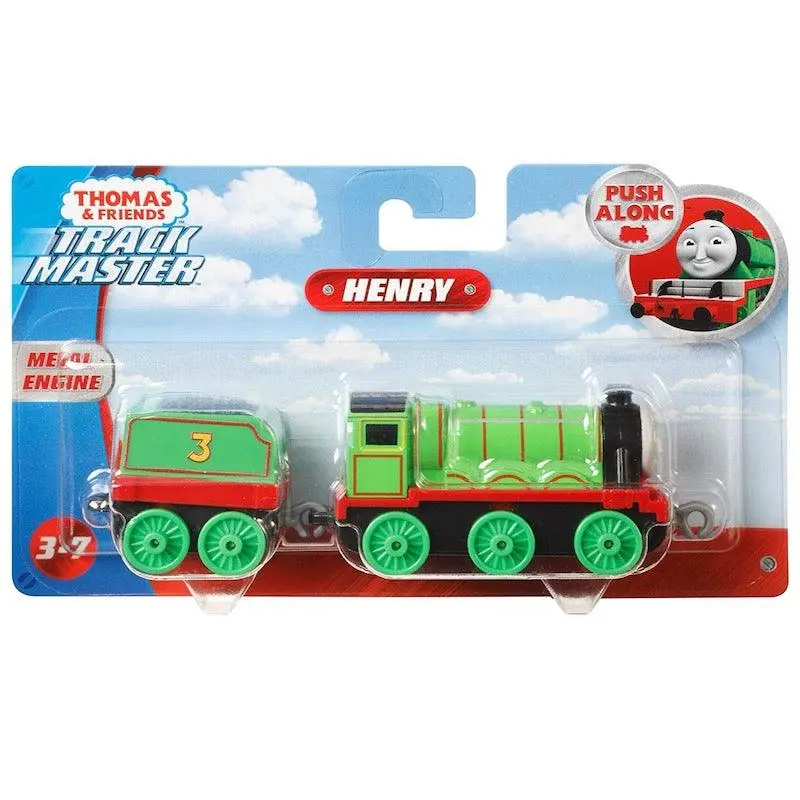 Thomas & Friends Trackmaster, Large Push Along Henry Train Engine 1