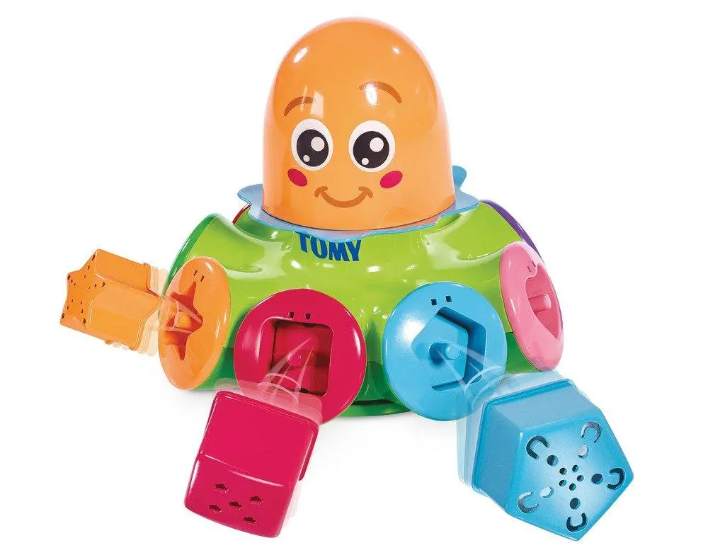 Tomy Sort N Pop Spinning Top - Octopus, Multi Color 2