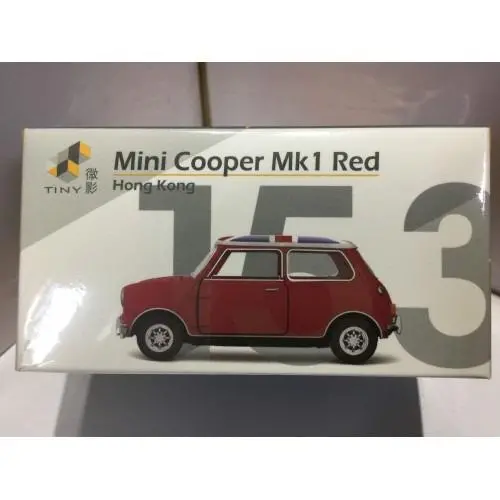 Toyeast Tiny City 153 Die-Cast Model Car Mini Cooper Mk1 Red Atc64542 15302 (C920-179) 1