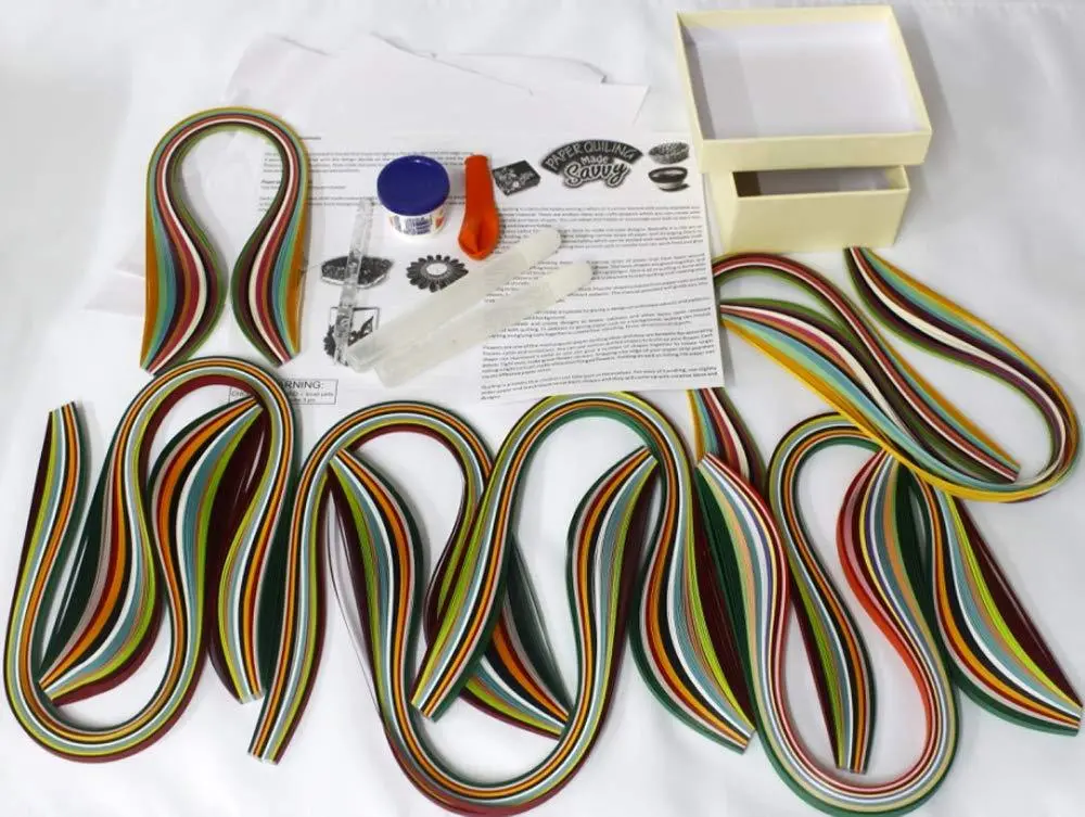 Toykraft Paper Quilling Made Savvy - Paper Quilling Diy Craft Kit Set For Kids Ages 8-12 Years 2