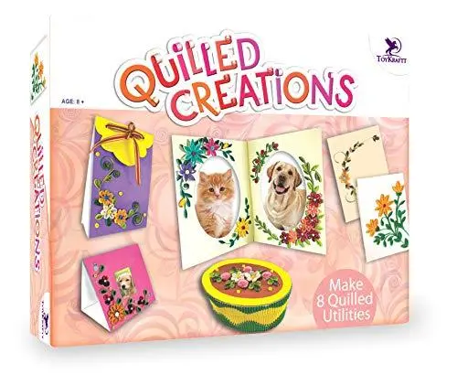 Toykraft Quilling Creation - Craft Kit For Kids Ages 8-15 Years 1