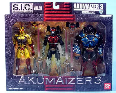 Bandai Super Imaginative Chogokin Sic Vol.31 Akumaizer 3 伏魔三劍俠 32919 (Bet-29-212) 1139443143 1