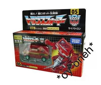 Takara Tomy 變形金剛 復刻版 鐵皮 警備員 消防車 Transformers Ironhide Fire Engine Encore 05 79239 (Piu-134) B23302440 2