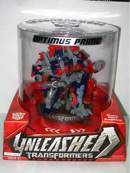 Hasbro 變形金剛 電影 柯柏文 Transformers Movie Turnarounds Unleashed Optimus Prime 24198 (Toy-47-180) B6555941 1