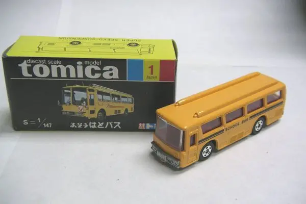Vintage Tomica 1 - Fuso Hato Bus Made In Japan (Piu20) 1