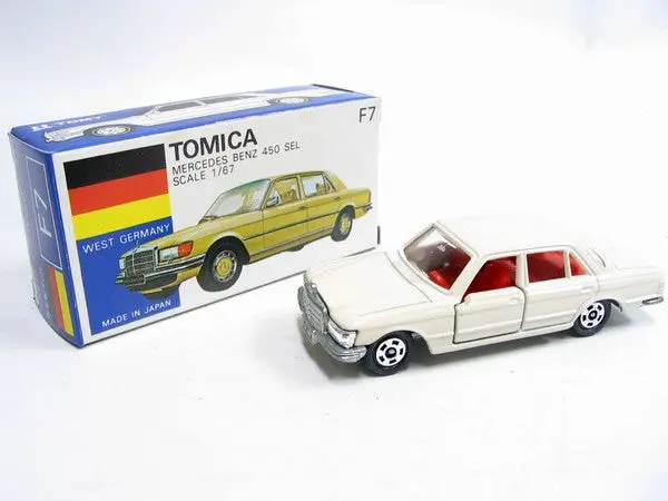 Vintage Tomica F7 外國車 West Germany - Mercedes Benz 450Sel Made In Japan (Piu20) 1