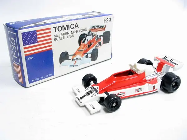 Vintage Tomica F39 外國車 Usa - Mclaren M26 Ford Made In Japan (Piu20) 1