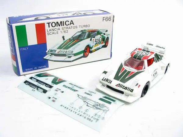 Vintage Tomica F66 外國車 Italy - Lancia Stratos Turbo Made In Japan (Piu20) 1