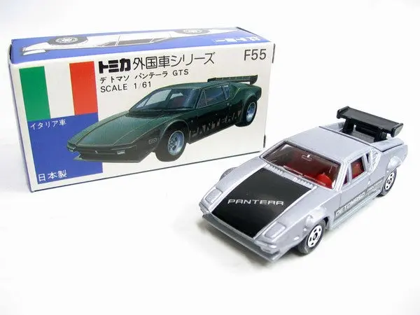 Vintage Tomica F55 外國車 Italy - De Tomaso Pantera Gts Made In Japan (Piu20) 1