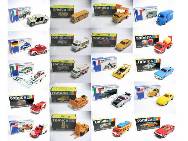 Vintage Tomica 全新 Made In Japan 舊型號車仔60款 Set Toyota Rolls Lamborghini Vw Benz Skyline Mini Cooper (Piu-1200) 1