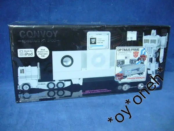Takara Tomy 變形金剛 柯柏文 Ipod 喇叭 Transformers Music Label Convoy Optimus Prime Ipod Speakers 79648 (Eyt-68-131) 1133878975 1