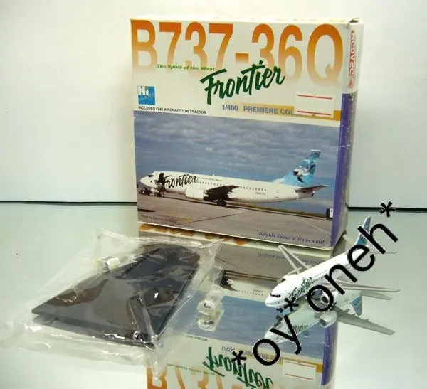 Dragon Wings 1/400 The Spirit Of The West Frontier B737-36Q N307fl (55138) 1
