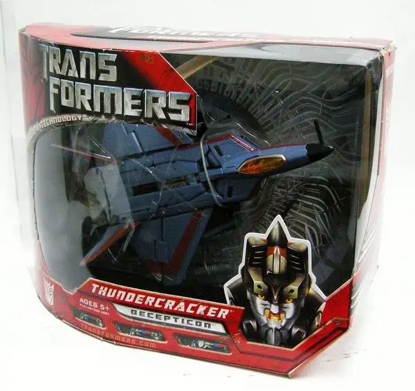 Hasbro 變形金剛 電影 雷公 Transformers Movie 1 Voyager Class Automorph Technology Thundercracker 23767 (Toy-50-180) B32019725 1
