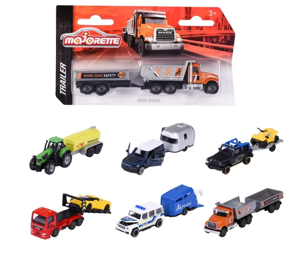 Majorette Trailer City Series - Design & Style May Vary, Only 1 Model Included 1