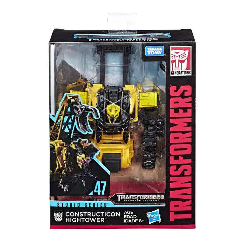 Transformers Toys Studio Series 47 Deluxe Class Transformers: Revenge Of The Fallen Movie Constructicon Hightower Action Figure - Ages 8 And Up, 4.5-Inch 1