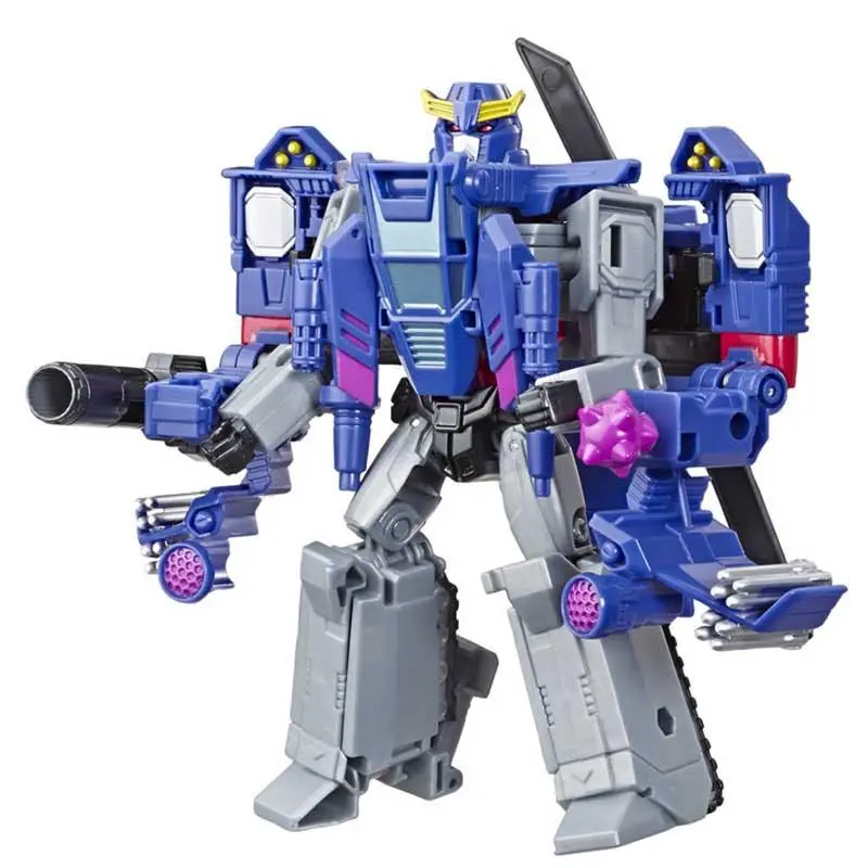 Transformers Toys Cyberverse Spark Armor Megatron Action Figure - Combines With Chopper Cut Spark Armor Vehicle To Power Up 1