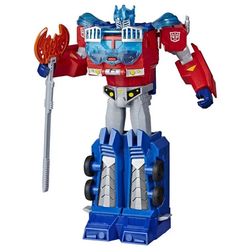 Transformers Toys Cyberverse Ultimate Class Optimus Prime Action Figure - Combines With Energon Armor To Power Up 1