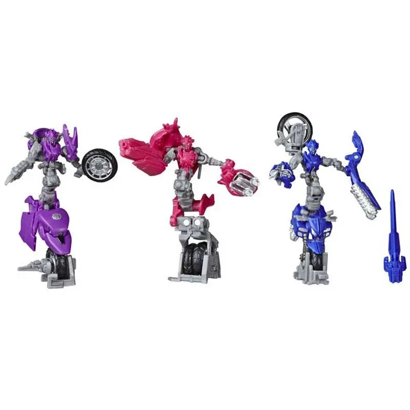 Transformers Toys Studio Series 52 Deluxe Transformers: Revenge Of The Fallen Movie Arcee Chromia Elita-1 (3-Pack) 1