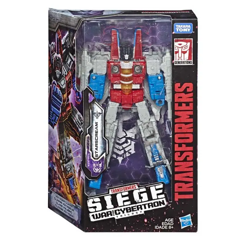 Transformers Toys Generations War For Cybertronvoyager Wfc-S24starscream Action Figure - Siege Chapter 1