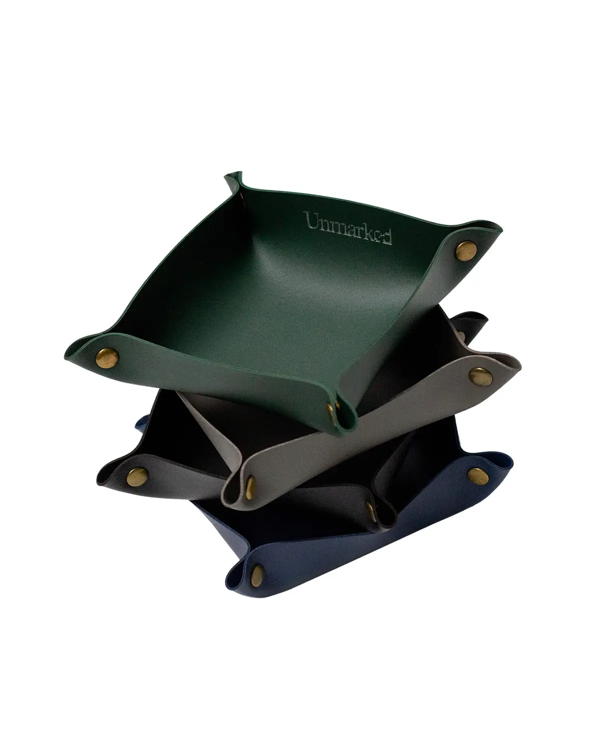 Unmarked Pu Leather Valet Key Tray 1