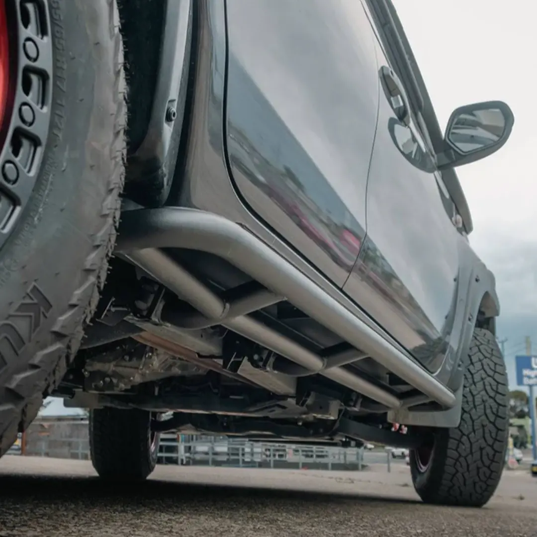 Mr & Mq Triton Rock Sliders Side Steps | Adr Approved | Rockarmor 1