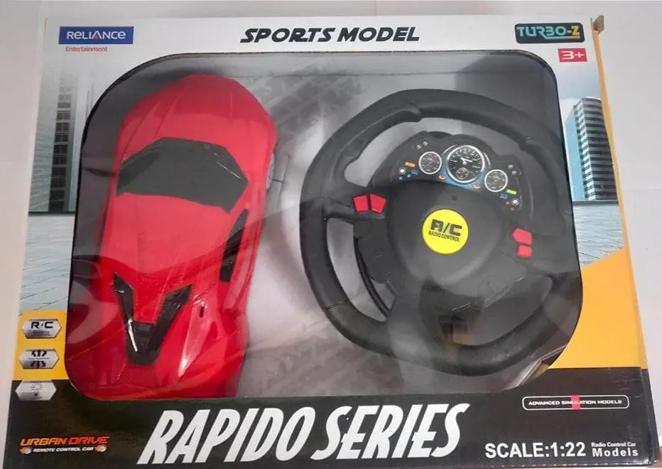 Turbos 1:22 Remote Control Rapido Bandit, Red 1