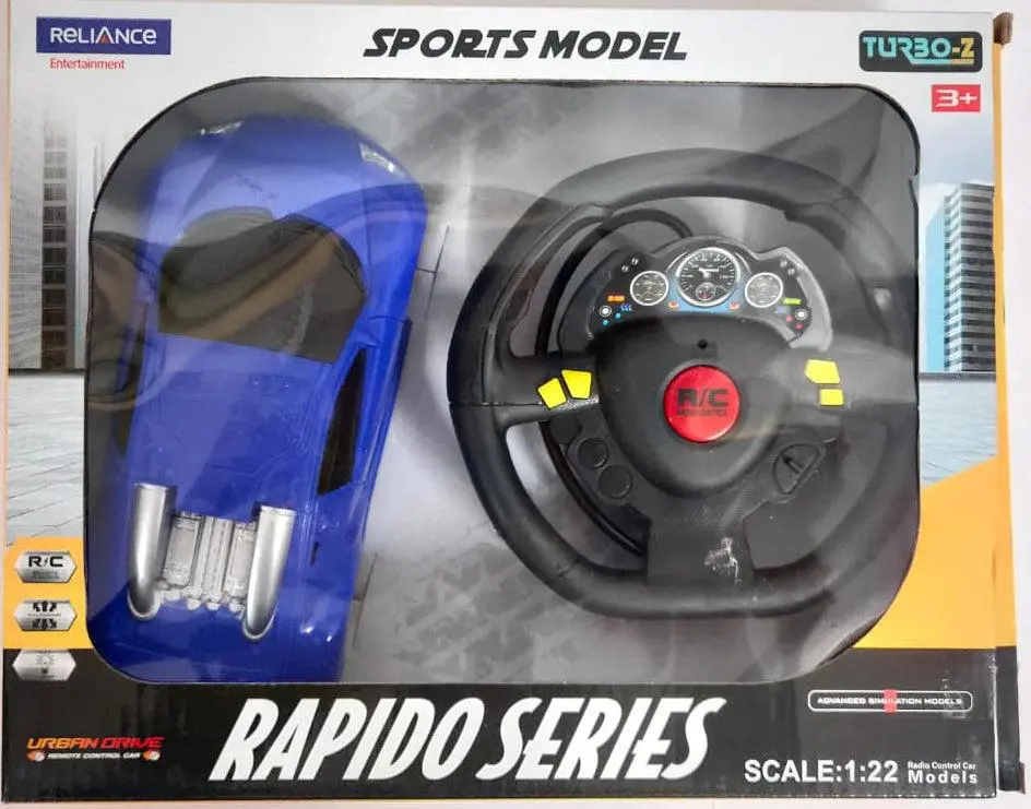 Turbos 1:22 Remote Control Rapido Speedster, Dark Blue 1