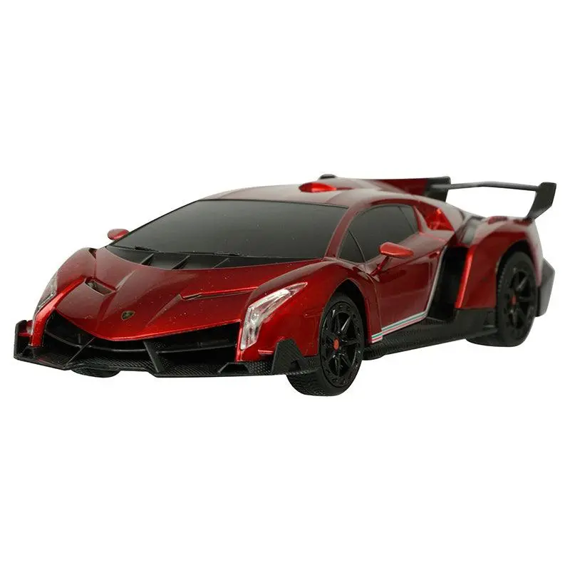 Turbos 1:24 Remote Controlled Lamborghini Veneno Licensed, Red 1