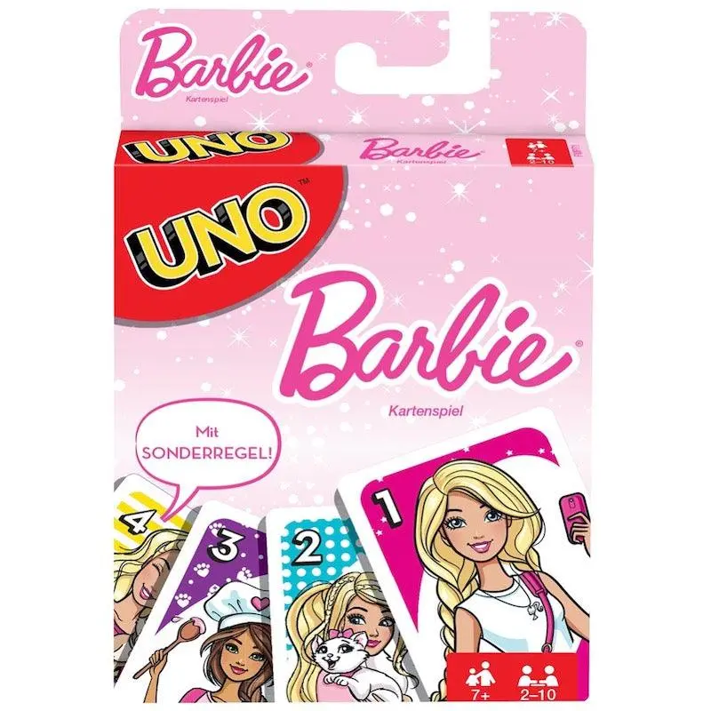 Uno Barbie Card Game 1