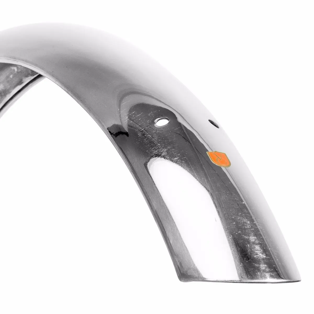 26" Smooth Fenders, 60Mm - Silver And Noir 1