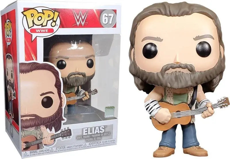 Funko Pop Wwe Elias (W/ Guitar) - Funko Pop Wwe #67 1