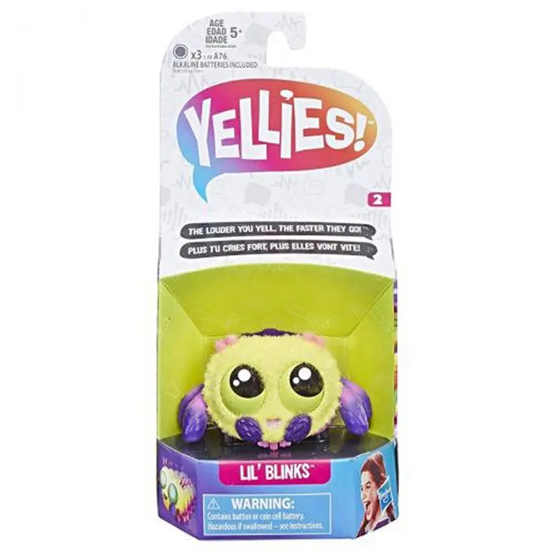 Yellies! Lil' Blinks Voice-Activated Spider Pet 1
