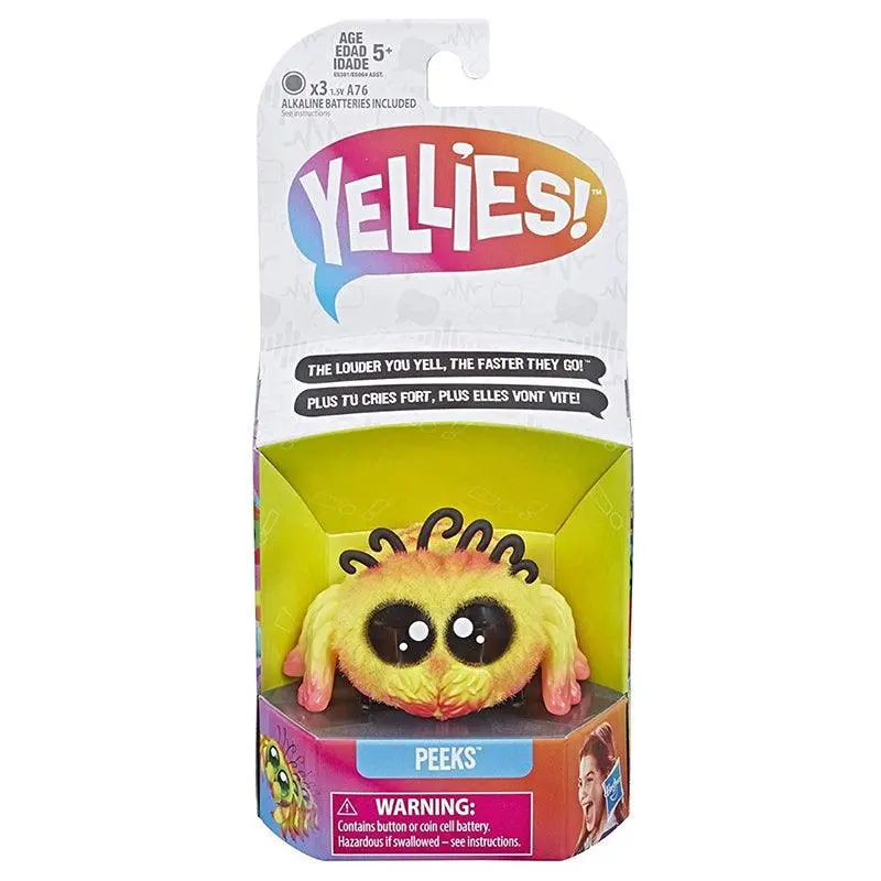 Yellies! Peeks Voice-Activated Spider Pet 1