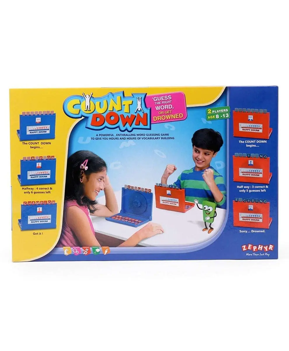 Zephyr Count Down - Educational Board Game For Kids Ages 8-13 Years 1