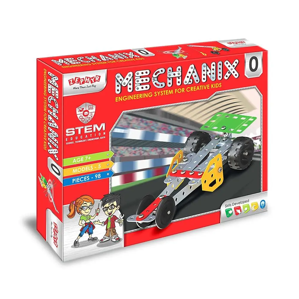 Zephyr Mechanix - 0 Diy Mechanical Stem Toy For Ages 7-15 Years 1