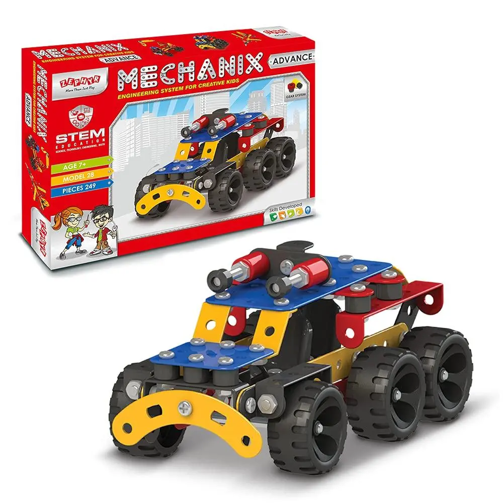 Zephyr Mechanix - Advance Set Diy Mechanical Stem Toy For Ages 7-15 Years 1