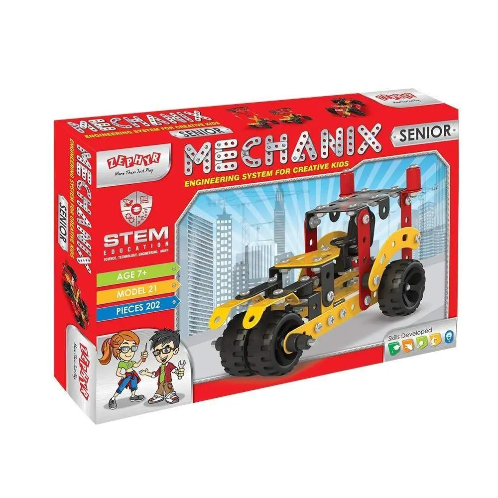 Zephyr Mechanix - Senior Set Diy Mechanical Stem Toy For Ages 7-15 Years 1