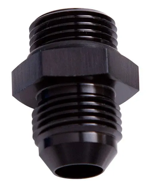 Orb To An Straight Male Flare Adapter – Black Anodized -4 Orb To -12 An (Af920-04-12Blk) 1