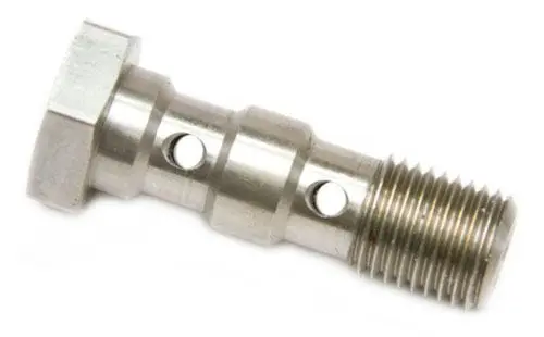 Stainless Steel Double Banjo Bolt – 3/8"-24 Thread (Af305-03) 1