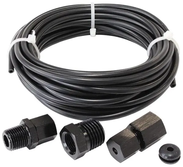 1/8" Od Black Nylon Tubing Kit – 30-Foot Complete Assembly (Af30-3000Blk) 1