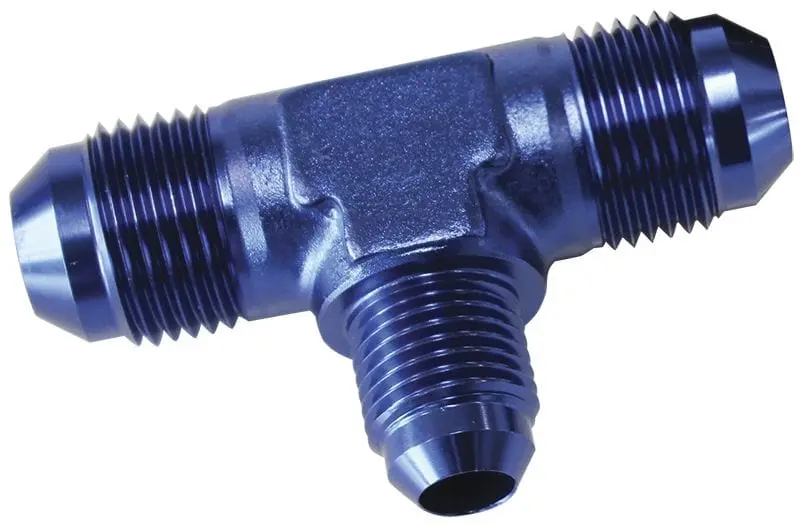 Flare An Stepped Tee Fitting: -8An Main Port With -6An Side Branch (Af831-06-08) 1