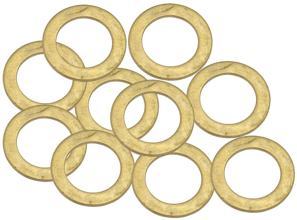 Af181-12 Brass Flat Washer – 12Mm Id, 18Mm Od, Corrosion-Resistant Metric Hardware 1