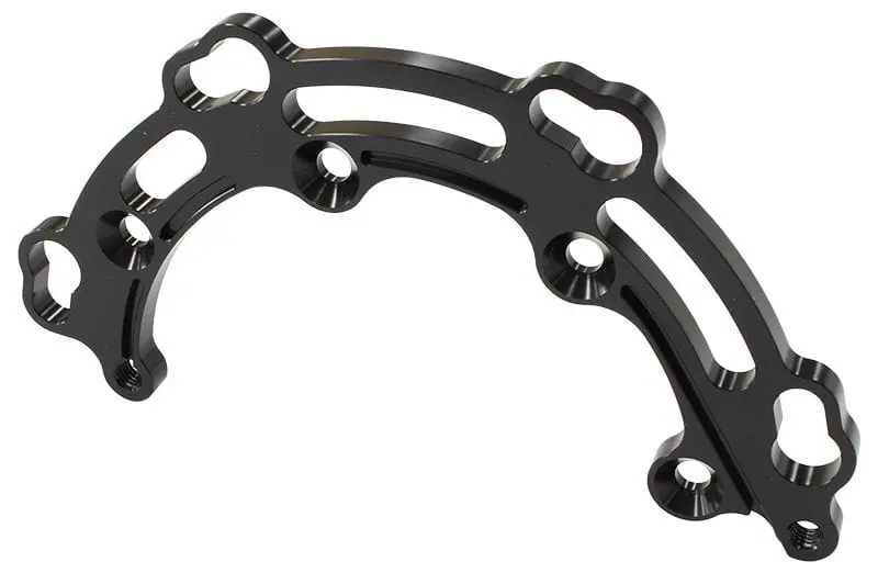Af64-2911Blk Supercharger Remote Starter Plate – Black Anodized Mounting Solution 1