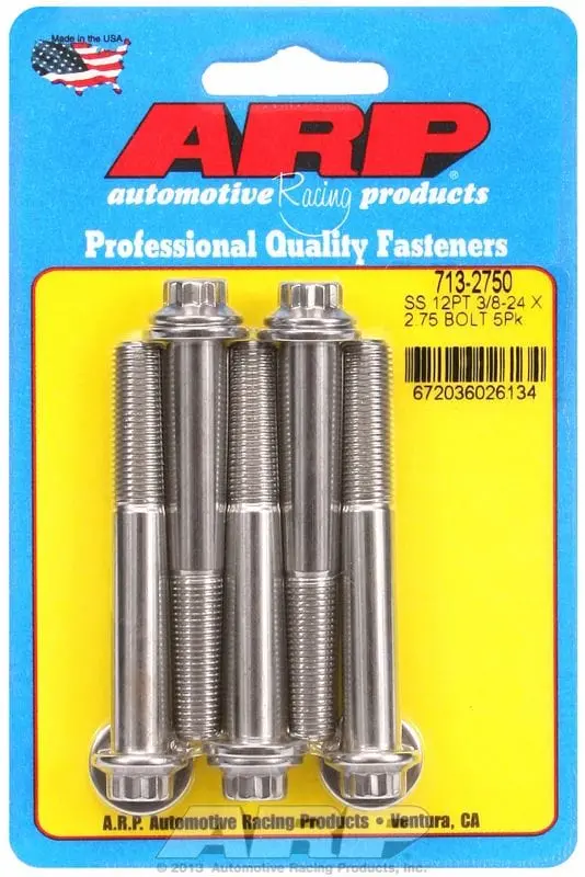 Stainless Steel 12-Point Bolt Kit – 5-Pack, Ar713-2750 1