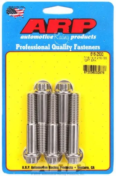 Stainless Steel 12-Point Bolt Kit – 5-Pack Ar616-2500 1